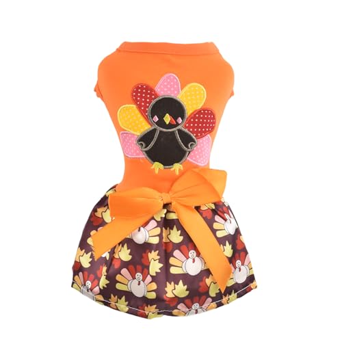 MuYaoPet Tutu-Kleid für Hunde und Katzen, für kleine Hunde und Mädchen (Türkei, Größe L (Brustumfang 46 cm, Haustier 3,6 - 5,4 kg) von MuYaoPet