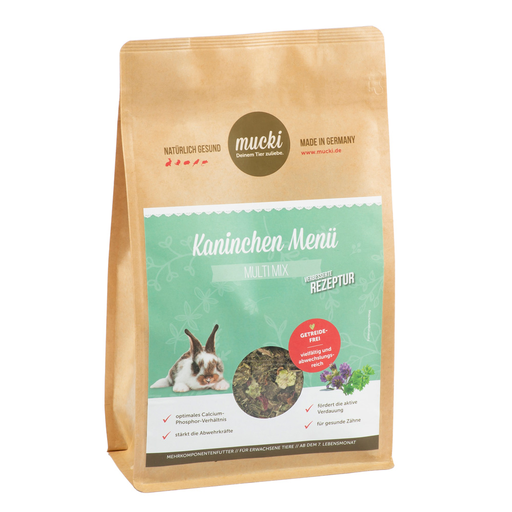 Mucki Kaninchen Menü Multi Mix - 1,5 kg von Mucki