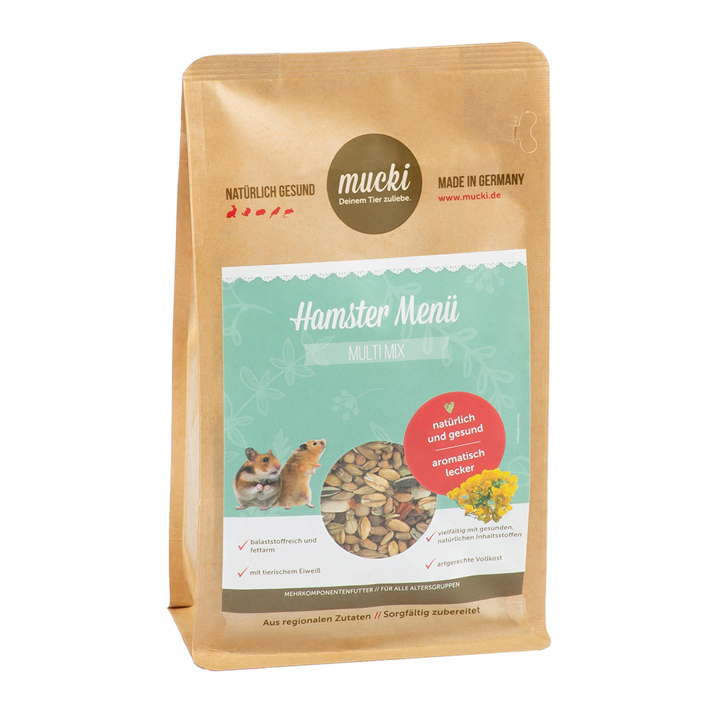 Mucki Menü Hamster Multi Mix - 1,5 kg von Mucki