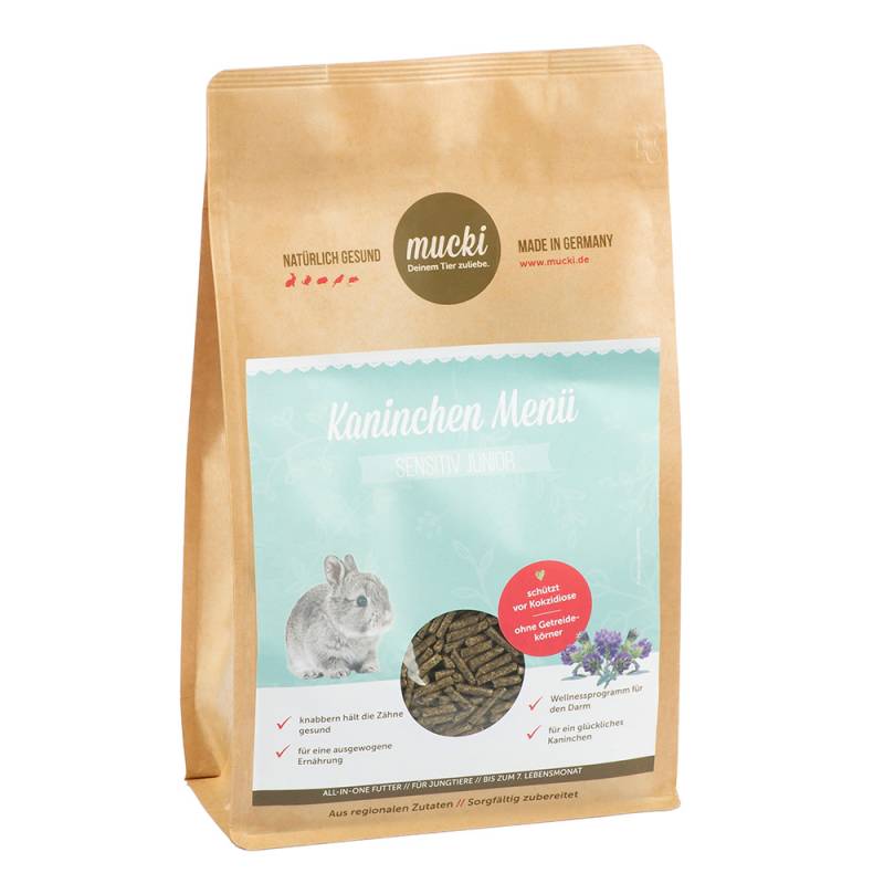 Mucki Menü Junior Kaninchen Sensitive - 1 kg von Mucki