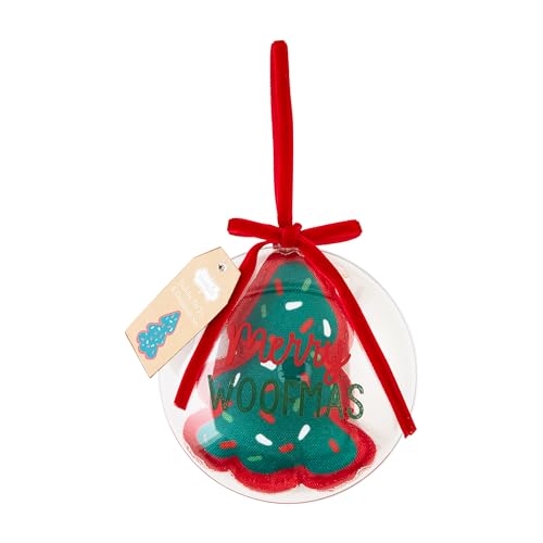 Mud Pie Woofmas Spielzeug-Ornament, 10,2 cm Durchmesser von Mud Pie