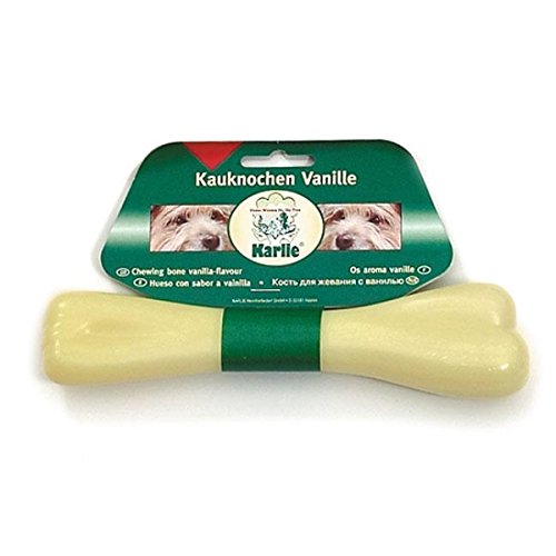 Karlie Vanilleknochen 15 cm, Kauspielzeug, Hunde Spielzeug von Mühlan Zoobedarf