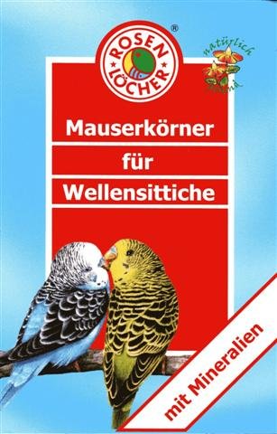 Mühlan 25x Mauserkörner 25g, für Wellensittiche, Vogelfutter von Mühlan