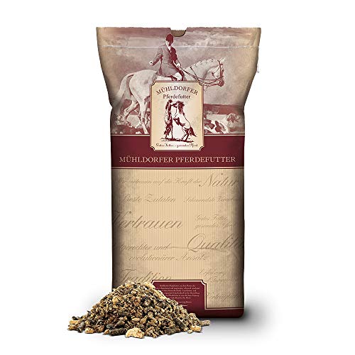 Mühldorfer Classic Mix, 20 kg, eiweißreduziert, vollwertig, Futter für alle Pferde und Ponys von Mühldorfer