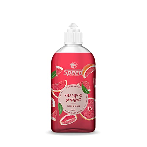 Speed Shampoo Grapefruit, Pferdehampoo mit exotischem Grapefruitduft, tiefenwirksame Reinigung, leichtes Kämmen, sanft zur Haut von Speed horsecare with passion EST. 1963