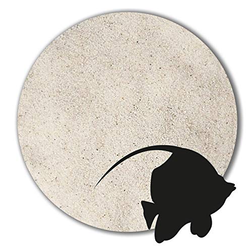 12,5 kg Aquariumsand Aquariumkies Aquariensand naturweiß große Auswahl (0,1 - 0,4 mm) von Anbobo