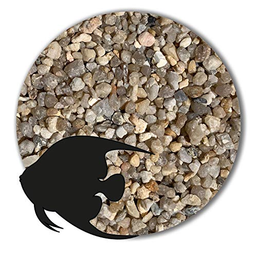 Müller GmbH - Aquarium Sand/Aquarium Kies - 25 KG - 2,0 - 5,6mm - Natur - Deutsche Premiumqualität von Anbobo