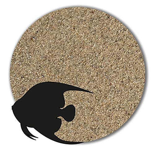 Anbobo Müller GmbH - Aquarium Sand/Aquarium Kies - 25 KG - 0,3-0,8mm - Natur - Deutsche Premiumqualität von Anbobo