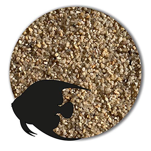 Anbobo Müller GmbH - Aquarium Sand/Aquarium Kies - 25 KG - 0,63-1,25mm - Natur - Deutsche Premiumqualität von Anbobo