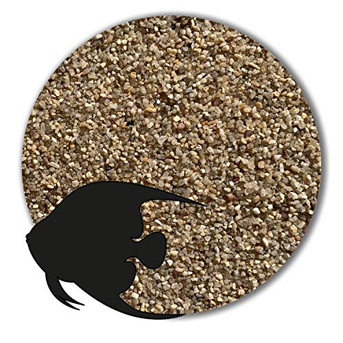 Anbobo Müller GmbH - Aquarium Sand/Aquarium Kies - 25 KG - 0,71-1,25mm - Natur - Deutsche Premiumqualität von Anbobo