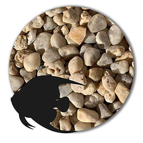 Anbobo Müller GmbH - Aquarium Sand/Aquarium Kies - 25 KG - 8,0-16,0mm - Natur - Deutsche Premiumqualität von Anbobo