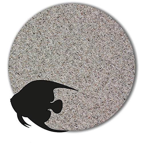 Anbobo Aquarium Sand/Aquarium Kies - 25 KG - 0,63-1,25 mm - hellgrau von Anbobo