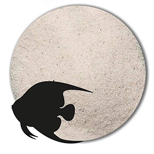 Anbobo Müller GmbH Aquarium Sand/Aquarium Kies 25 KG - 0,2-0,5mm naturweiß von Anbobo