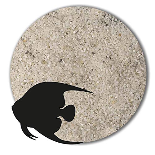 Anbobo Aquarium Sand/Aquarium Kies 25 KG - 0,5-1,0mm naturweiß von Anbobo