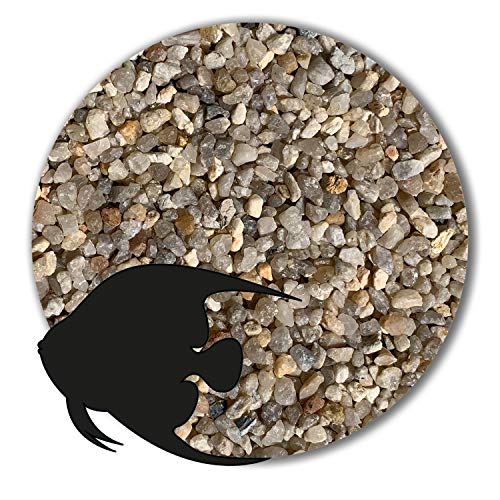 Anbobo Müller GmbH - Aquarium Sand/Aquarium Kies - 25 KG - 2,0-4,0mm - Natur - Deutsche Premiumqualität von Anbobo