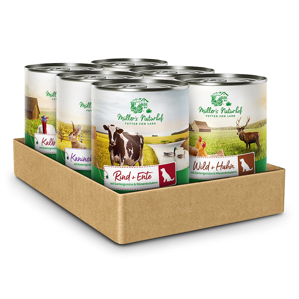 Müller’s Naturhof | Mixpaket | Traditionell | 6 x 400 g von Müller’s Naturhof