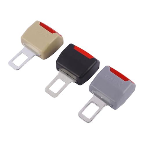 Anschnaller Adapter Auto,Gurtschloss Adapter,Gurtadapter Stecker VerläNgerung,Adapter Auto Stecker,Auto-Sicherheitsgurt-Clip, Anschnaller Verlängerung Autogurt Stecker (4) von Muium(TM)