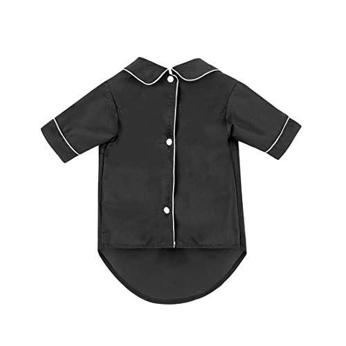 Muka Pet Shirt Polyester Kurzarm Kleidung, Hunde & Katzen süße Jacke für Outdoor-Aktivitäten von Muka