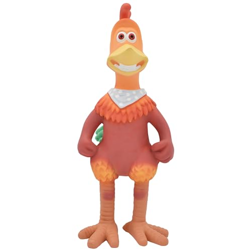 Multipet Chicken Run Rocky, Latex-Hundespielzeug, 25,4 cm von Multi Pet