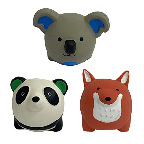 Multipet MiniPet Hundespielzeug aus Latex, rund, 6,4 cm von Multi Pet