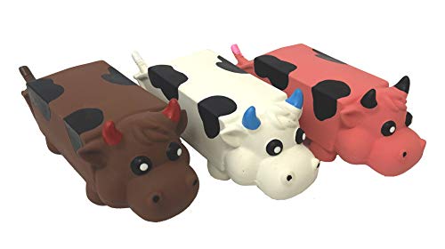 Multipet Moo Mates Milchkarton aus Latex mit Kuhmotiv von Multi Pet