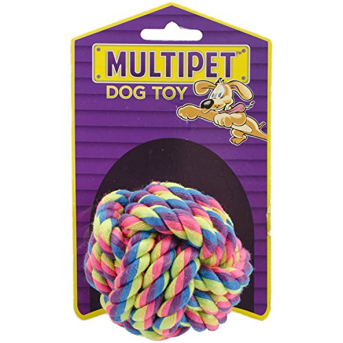 Multipet Nuts For Knots Dog Toy 2.5"- von Multi Pet