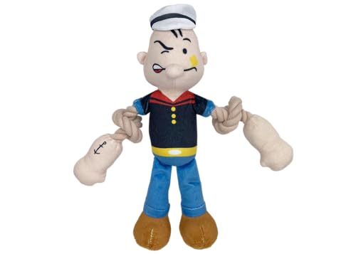 Multipet Popeye Hundespielzeug mit Seilarmen, 27,9 cm von Multi Pet