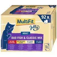 MultiFit Adult Jelly Duo Fish & Classic Mix Multipack XXL 92x100g von MultiFit