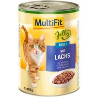 MultiFit Adult Jelly Lachs 12x405 g von MultiFit