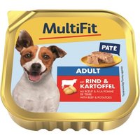 MultiFit Adult Little Dog Rind & Kartoffel 11x150 g von MultiFit