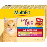 MultiFit Adult Sauce Duo Classic Mix Multipack 12x100 g von MultiFit