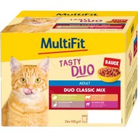 MultiFit Adult Sauce Duo Classic Mix Multipack 24x100 g von MultiFit