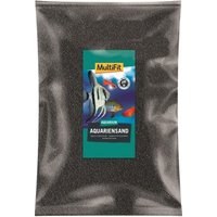 MultiFit Aquariensand schwarz 0,5 - 0,6mm 10 kg von MultiFit