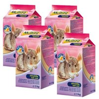 MultiFit Badesand für Chinchillas 4x1kg von MultiFit