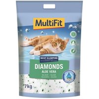 MultiFit Diamonds Aloe Vera Silikatstreu 15 l von MultiFit