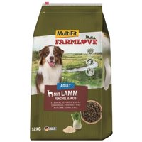 MultiFit Farmlove Adult Lamm & Reis 12kg von MultiFit