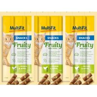 MultiFit Fruity Meat Sticks 7x8x5g Huhn & Apfel von MultiFit