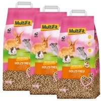 MultiFit Natur-Holzstreu 3x11 kg von MultiFit