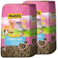 MultiFit Natur-Strohstreu Unterstreu 2x8 kg von MultiFit