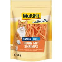 MultiFit Naturelle Huhn mit Shrimps 4x50g von MultiFit