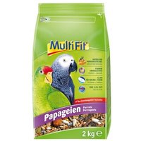 MultiFit Vollnahrung für Papageien 2kg von MultiFit