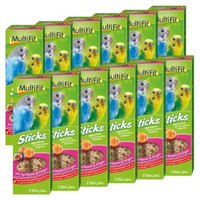 MultiFit Wellensittich Sticks 12x2er Frucht von MultiFit