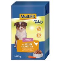 MultiFit in Paté Junior mit Huhn & Karotten 12 x 475 g von MultiFit