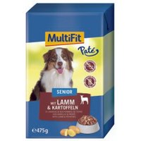 MultiFit in Paté Senior mit Lamm & Kartoffeln 12 x 475 g von MultiFit