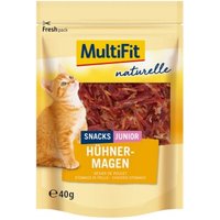 MultiFit naturelle Hühnermagen Junior 4x40g von MultiFit