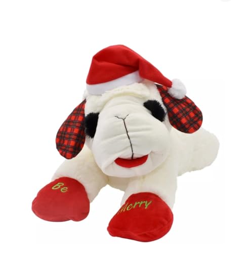 Multipet Holiday Be Merry Lamb Chop Hundespielzeug, 61 cm von Multipet