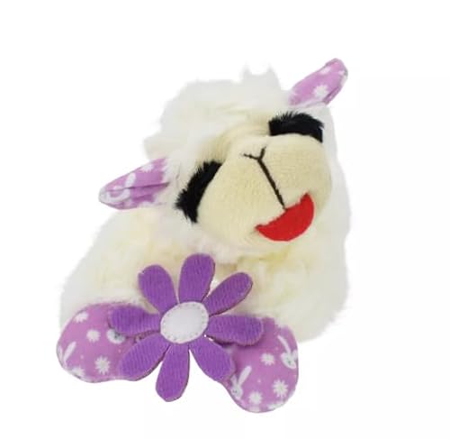 Multipet Lamb Chop Mini-Hundespielzeug mit Hasenmotiv, 15,2 cm von Multipet