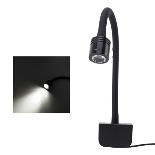 Mumusuki Fischtankclip auf Licht, USB -Stecker 5 V 360 ° Rotation LED -Klemme Aquarium Licht Aluminiumlegierung Aquariumlampe für 3 Bis 6 Gallonen Süßwasser Salzwasseraquarien (Neutrales von Mumusuki