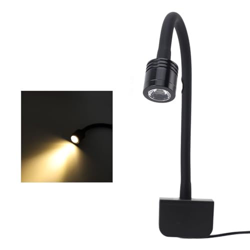 Mumusuki Fischtankclip auf Licht, USB -Stecker 5 V 360 ° Rotation LED -Klemme Aquarium Licht Aluminiumlegierung Aquariumlampe für 3 Bis 6 Gallonen Süßwasser Salzwasseraquarien (Warmes von Mumusuki