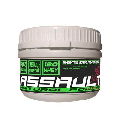 Assault Natural Powder 125, Muskelergänzung für Hunde, Hundeprotein, Dog Muscle von Musclefordogs.it